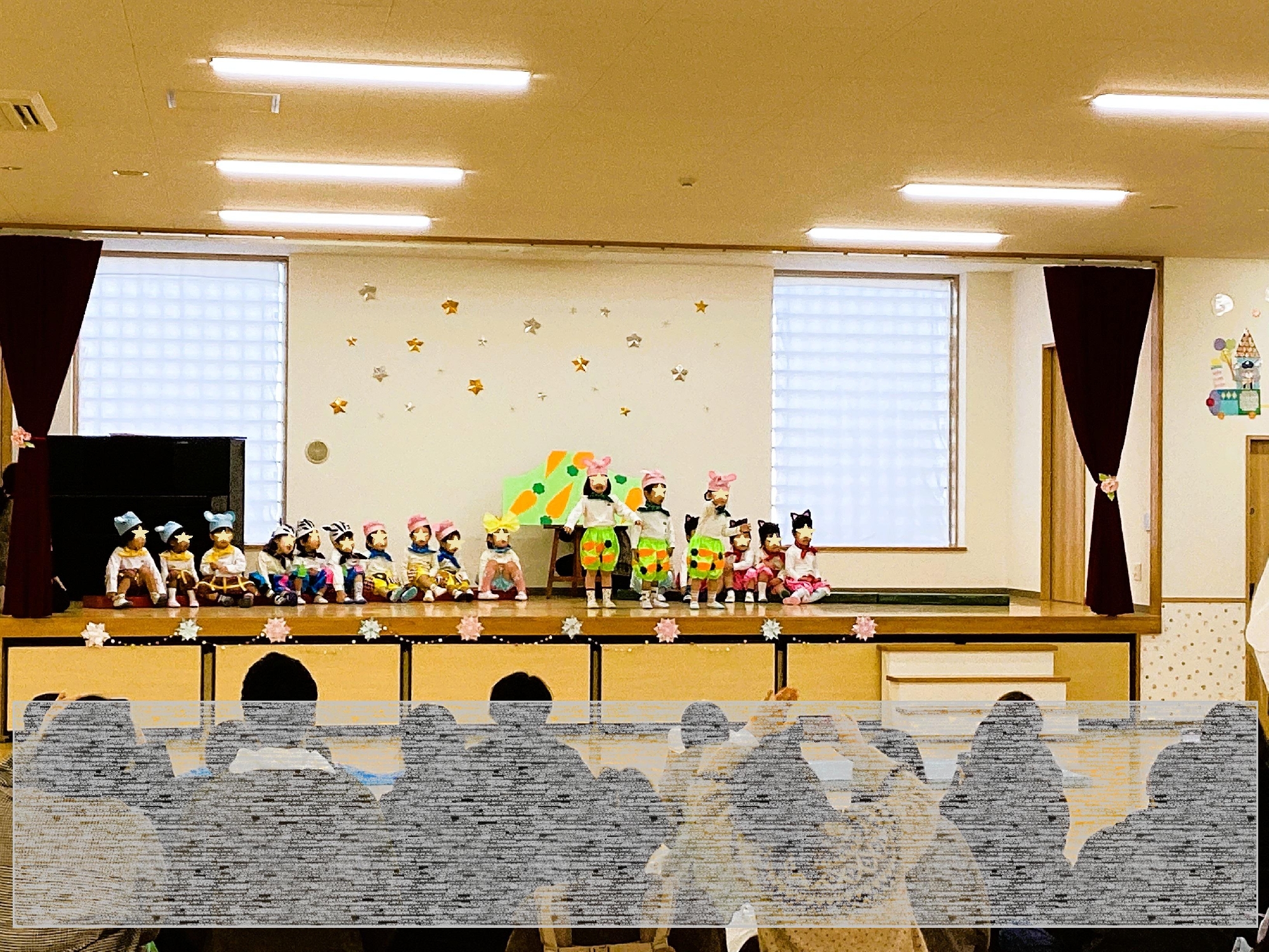 クリスマス発表会【れもん組🍋２歳・みかん組🍊３歳】