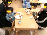 給食参観【０歳🍓・１歳🍑】